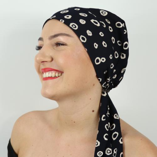 Foulard bandana prénoué été Lolita multicolore Autrement Belle