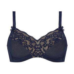 Soutien gorge sans armatures Kyra bleu marine Amoena