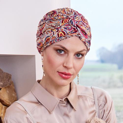 Turban chimio Joyo bambou multicolore Christine Headwear