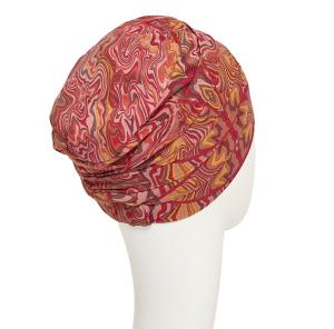 Bonnet chimio Yoga bambou multicolore Christine Headwear