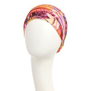 Bonnet chimio Yoga bambou multicolore Christine Headwear