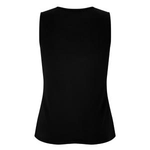 Velvet top avec brassière intégrée noir Amoena