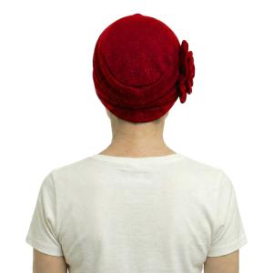 Bonnet Turban Chimio Elena - Laine & Bambou - Volume & Fleur