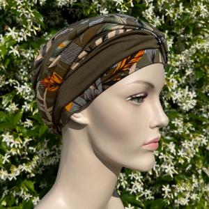 Turban chimio Set Molly multicolore Gisela Mayer