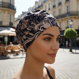 Turban chimio bambou Mirabelle multicolore Autrement Belle