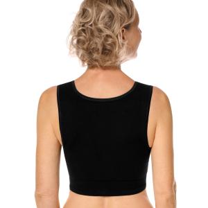 Brassière Lymph Flow Long noir Curalymph Compression Amoena