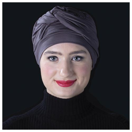 Turban chimio en bambou Adèle uni MM Paris