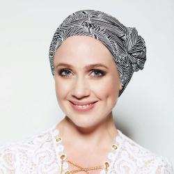 Turban chimio Nala bambou imprimé Gisela Mayer