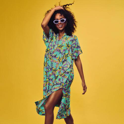 Robe de plage Loja Leaf Deluxe Anita