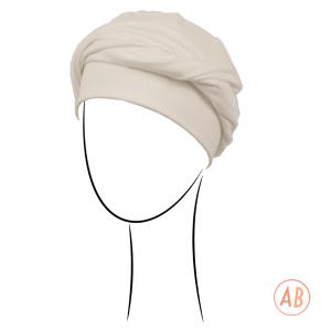 Turban en bambou Lucie uni Autrement Belle