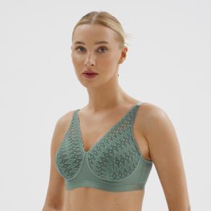 Soutien-gorge pour prothèses sans armatures Lambada vert Megami