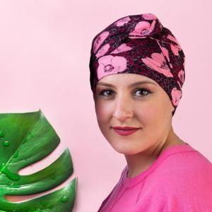 Turban chimio en bambou Adèle multicolore MM Paris