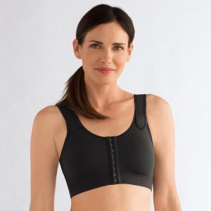 Soutien gorge de compression Sarah noir Amoena