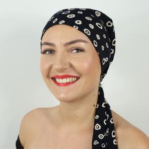 Foulard bandana prénoué été Lolita multicolore Autrement Belle