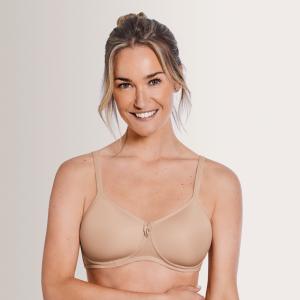 Soutien-gorge paddé sans armatures Lara sable Amoena