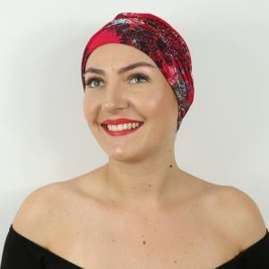 Turban t pour chimio Suzy multicolore Autrement Belle