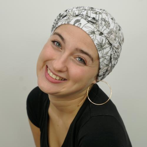 Turban en bambou Lucie multicolore Autrement Belle