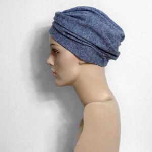 Bonnet Turban Chimio Hiver - Modèle Lila - Laine Fine & Doublure Bambou
