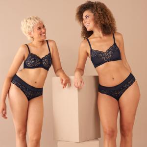 Soutien gorge sans armatures Kyra bleu marine Amoena