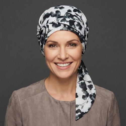 Foulard Préformé Charlotte - 100% Viscose & Doublure Coton - Fluidité & Volume