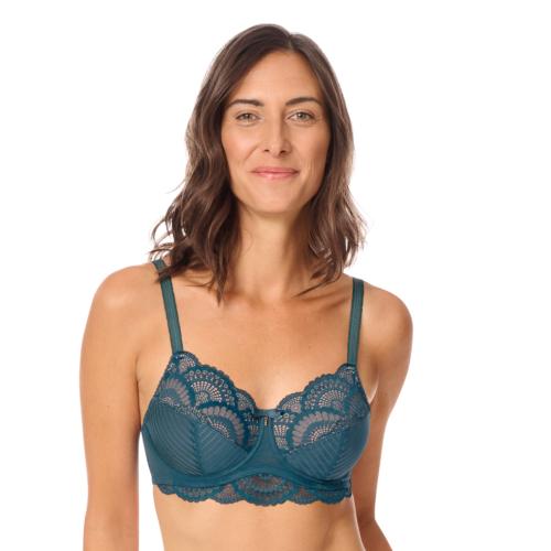 Soutien gorge avec armatures Karolina bleu canard Amoena