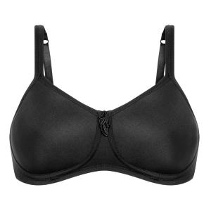 Soutien-gorge paddé sans armatures Lara noir Amoena