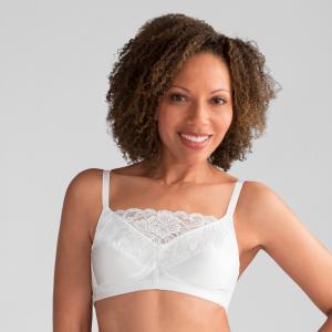 Soutien-gorge sans armatures Isabel blanc Amoena