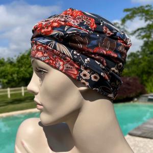 Turban chimio Malou multicolore Gisela Mayer